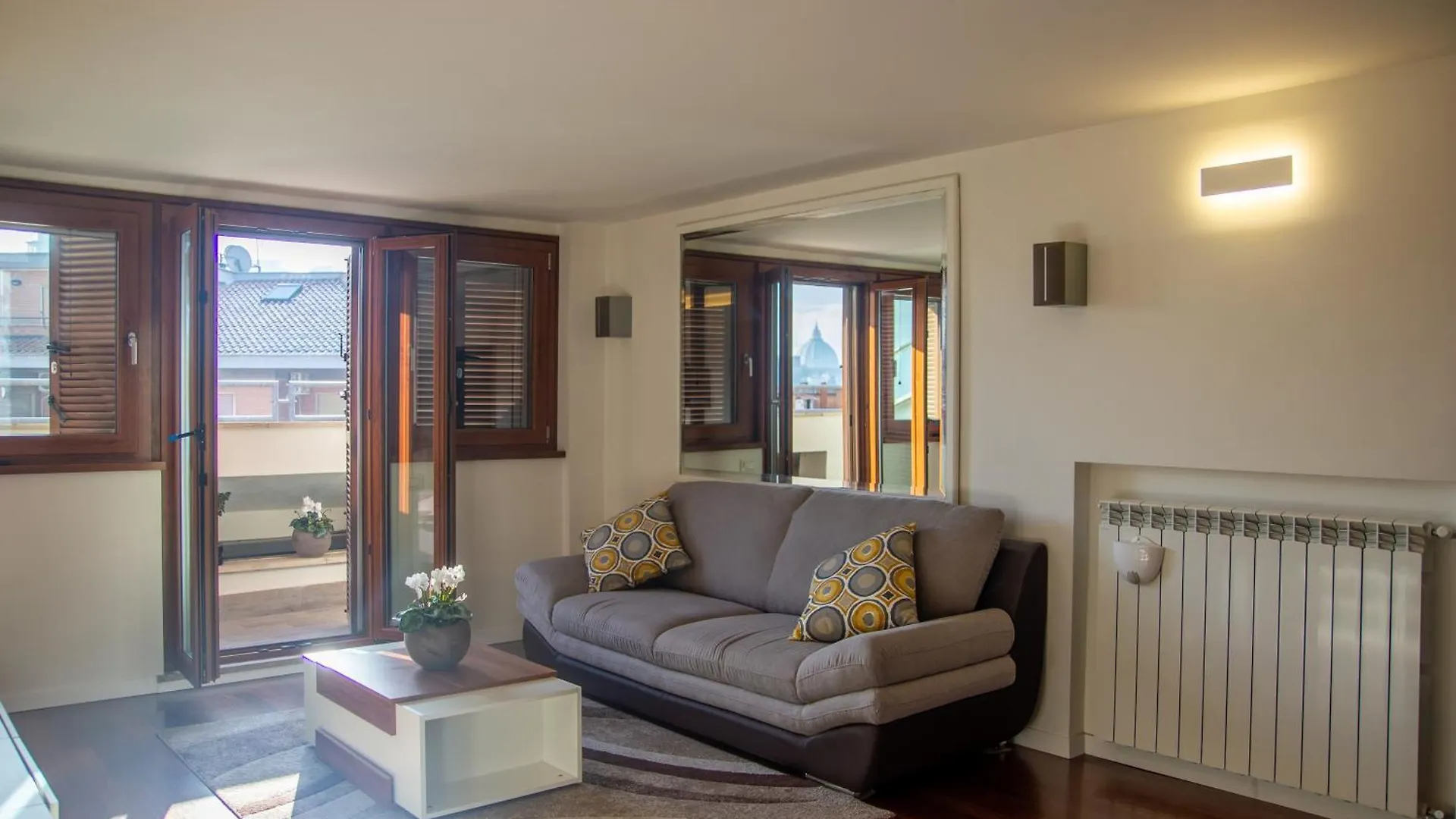 펜션 Gandino Apartment 로마 이탈리아